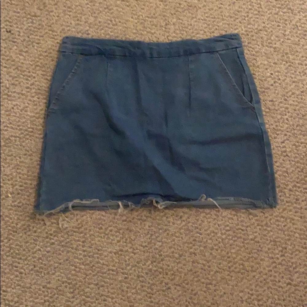 Denim skirt